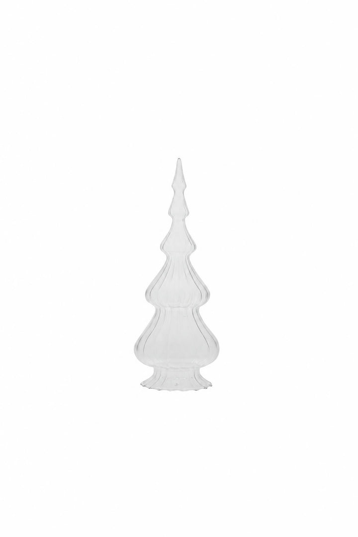 Alberello decorativo Asta in vetro Trasparente 12 x 12 x 30 cm