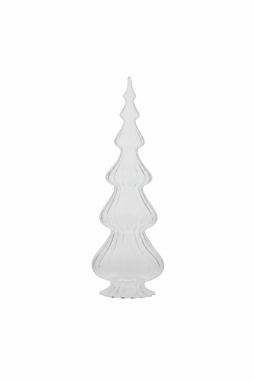 Alberello decorativo Asta in vetro Trasparente 14 x 14 x 42,5 cm