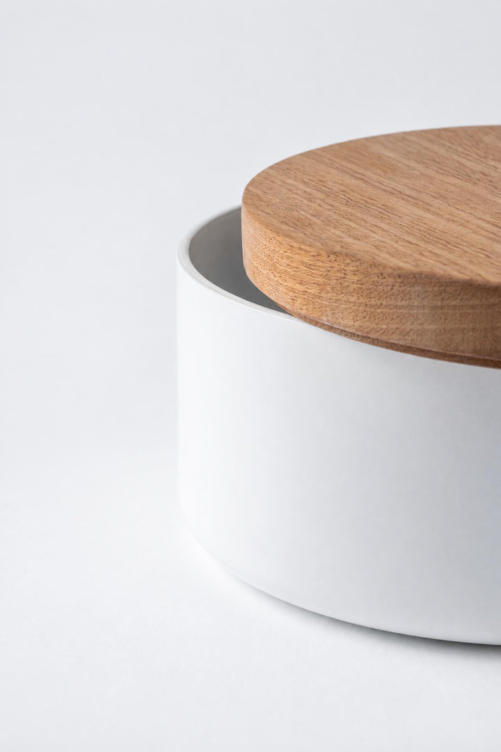 Coperchio ABCT in legno di mogano Ø 16 cm