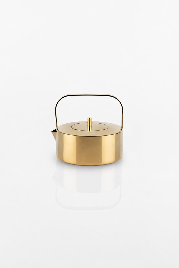 Bollitore Materials oro in acciaio inox lucido e specchiato