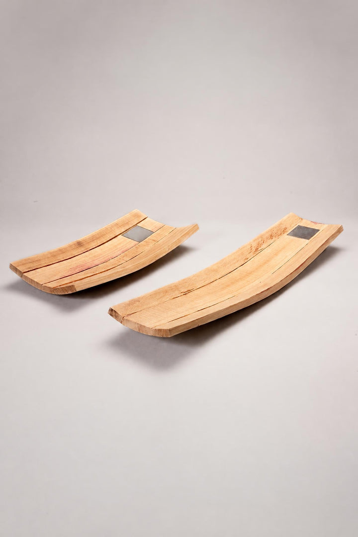 Tagliere Barrique in legno di rovere ricavato da vecchie botti di vino