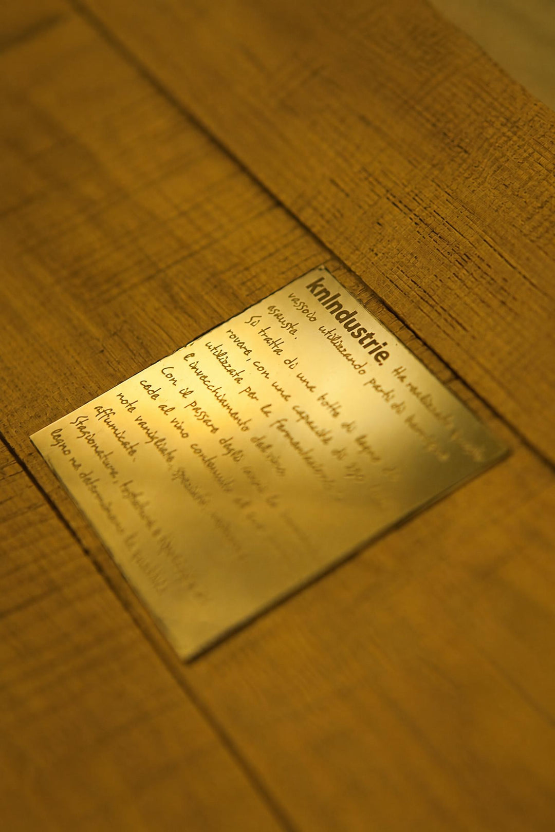 Tagliere Barrique in legno di rovere 19 x 80 x H3,5 cm