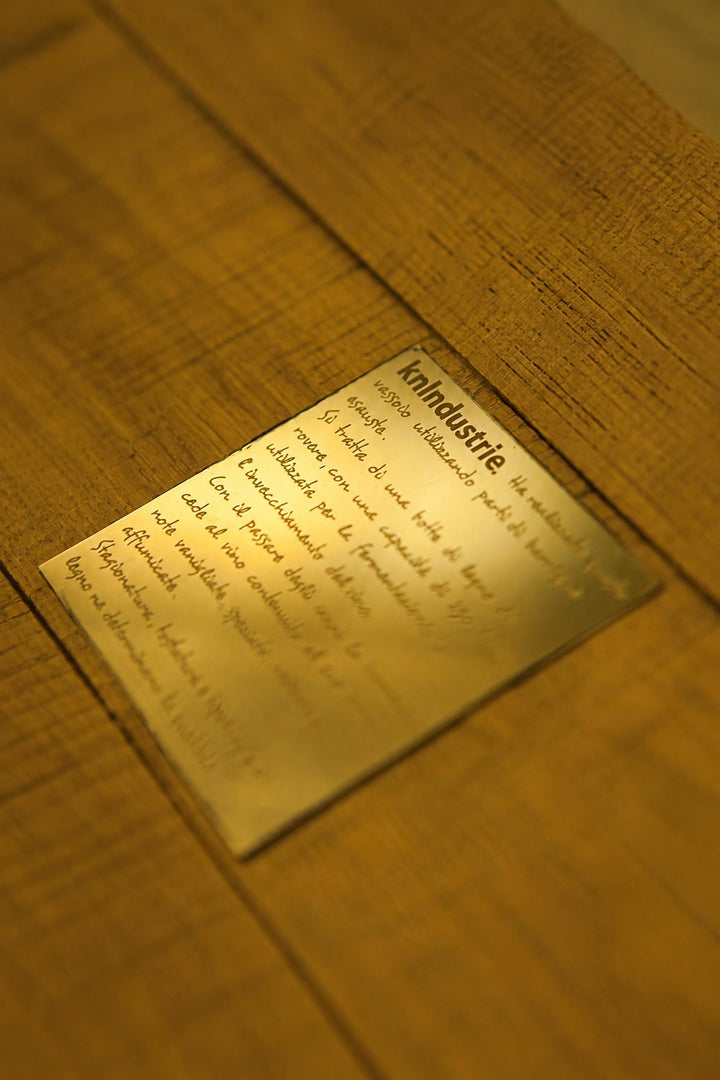 Tagliere Barrique in legno di rovere 19 x 80 x H3,5 cm