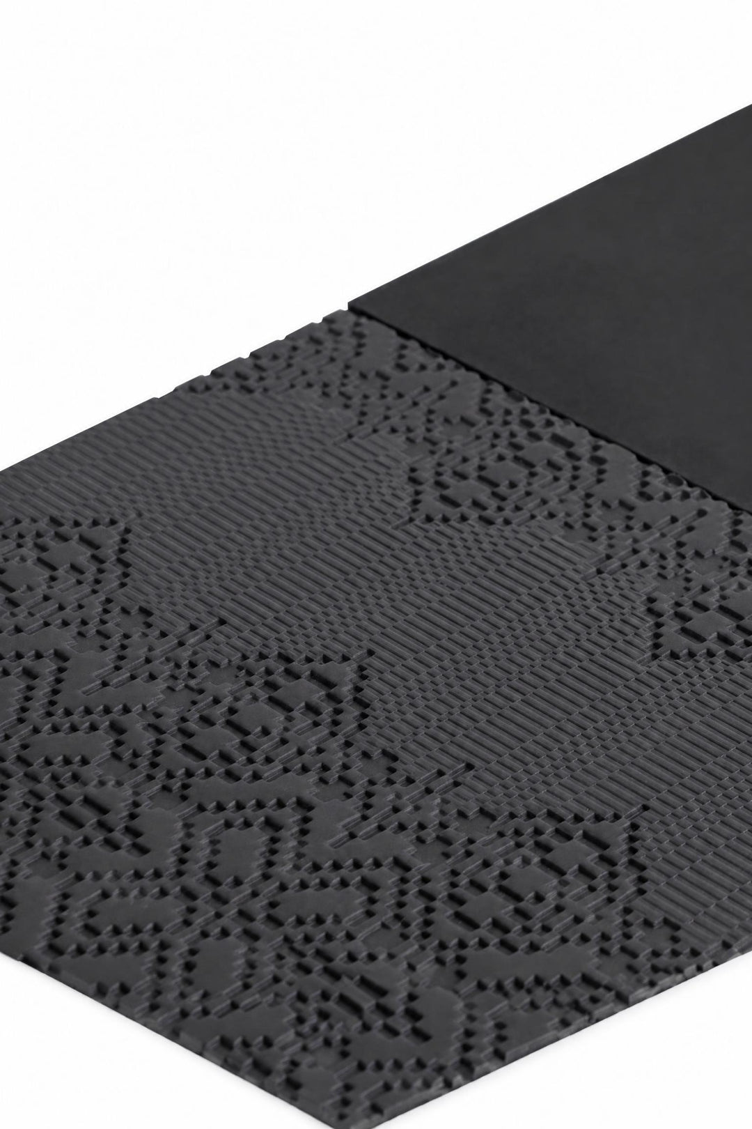 Tagliere In/Taglio 2 in legno, gres e acciaio Nero