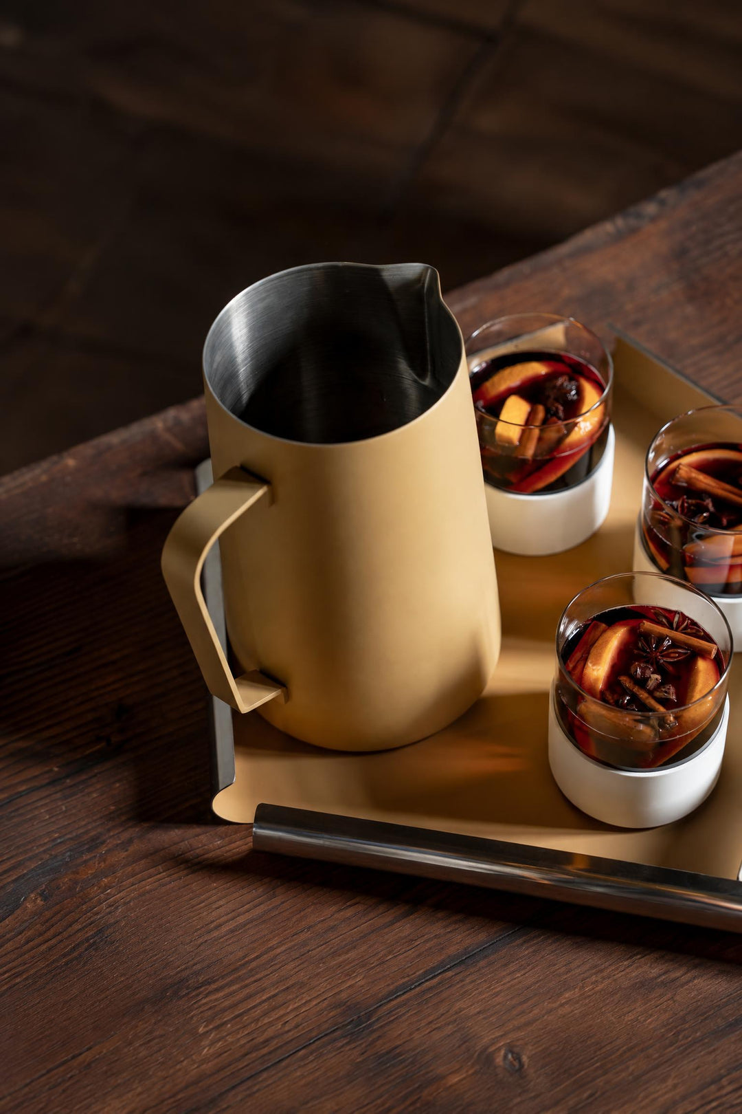 Vaso Diario in acciaio Oro