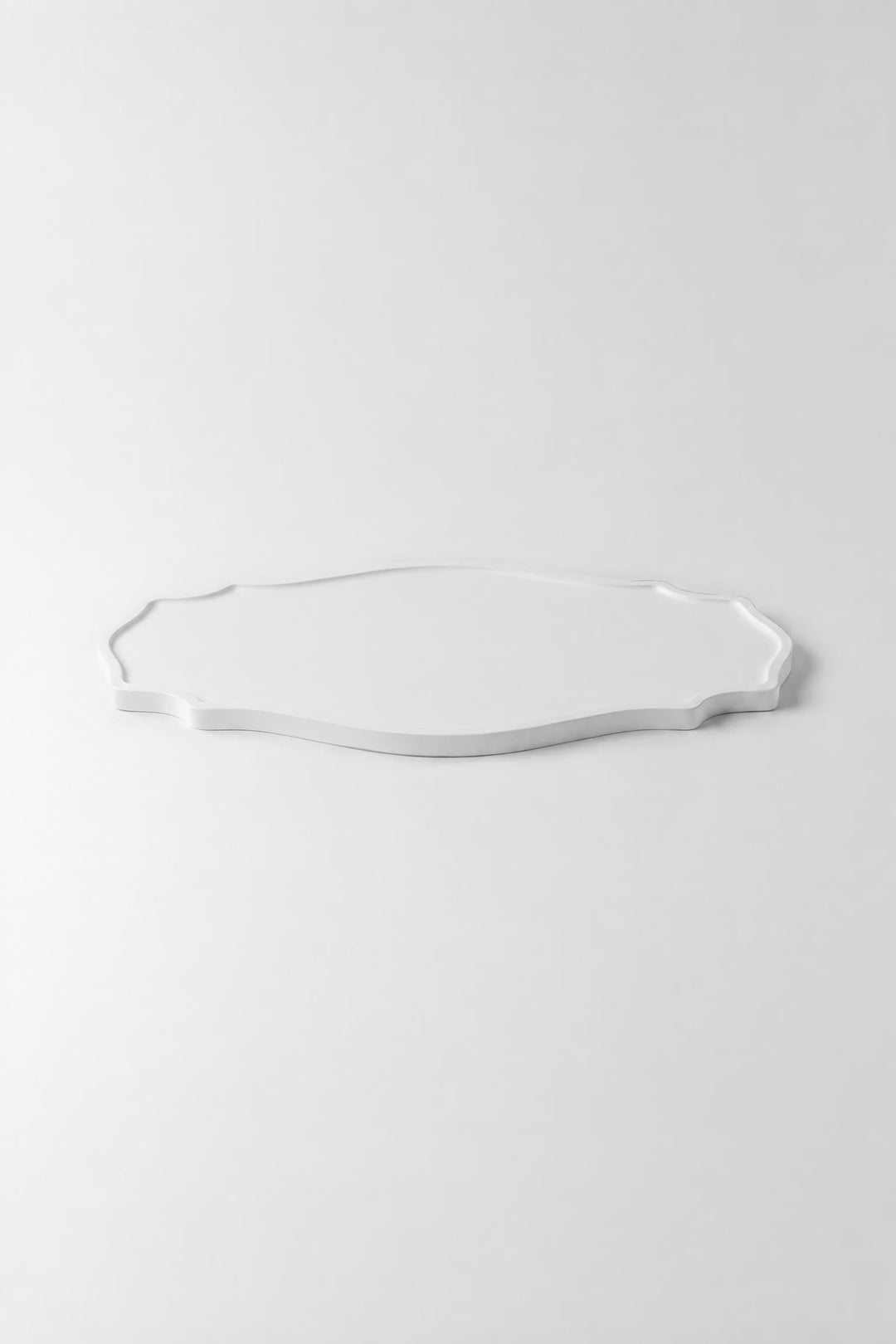 Vassoio Outline in legno Bianco 50 x 25 cm