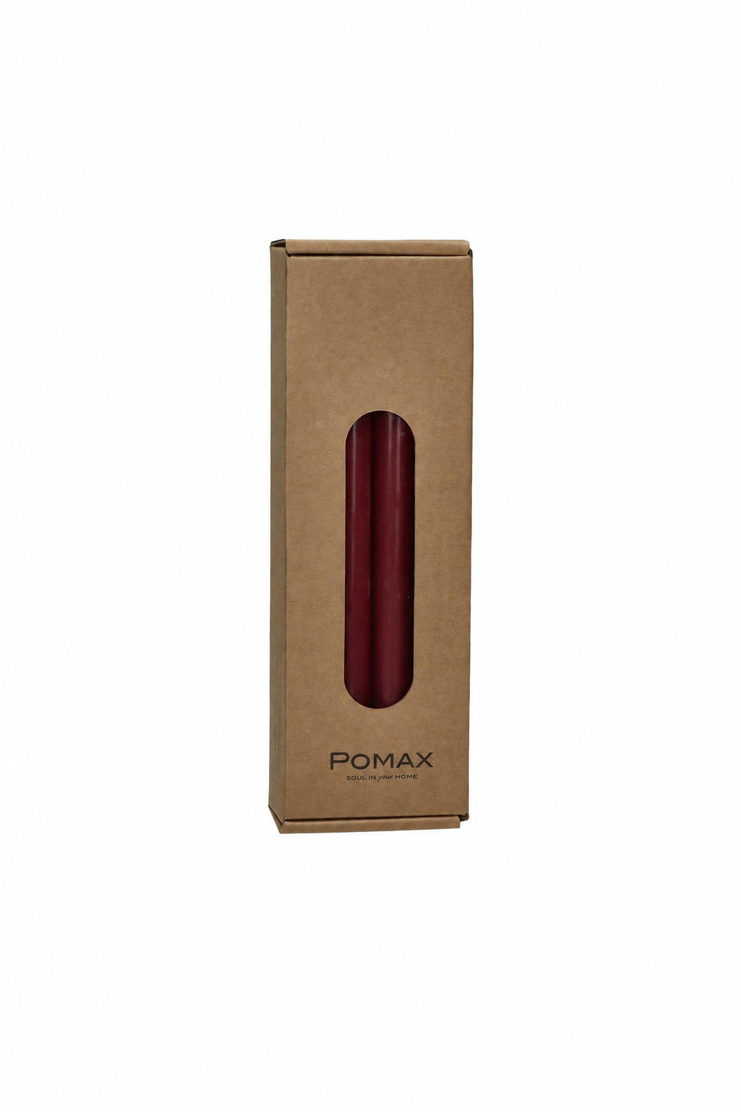 Set di 8 candele in cera di paraffina Bordeaux Ø 2,2 x H 25 cm