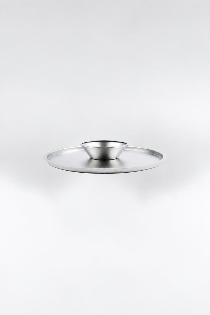Coperchio 2Lid in acciaio Ice Ø 24 cm