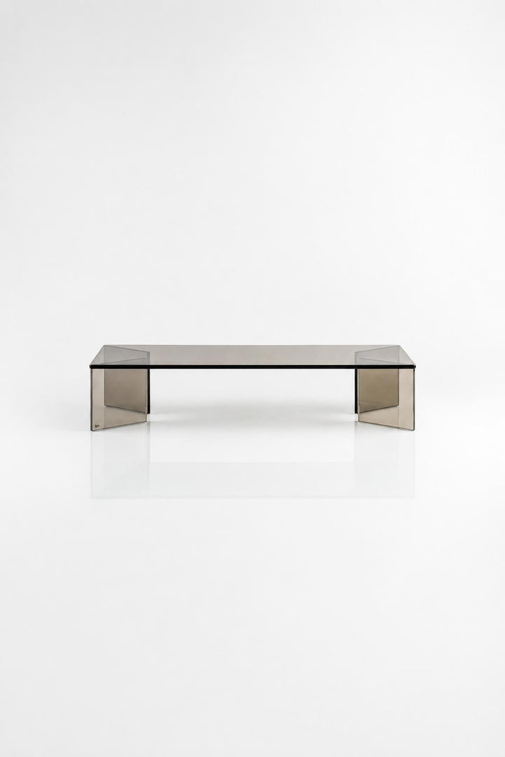 Centrotavola gastronomico Glass in vetro Bronzo