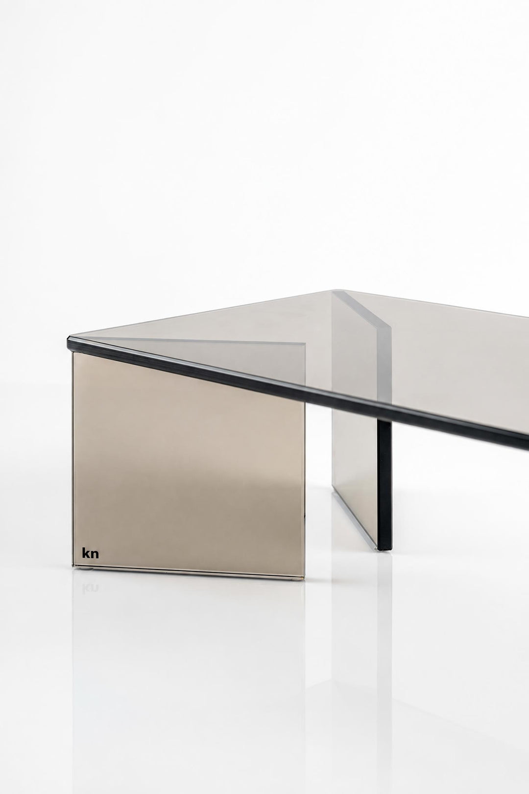 Centrotavola gastronomico Glass in vetro Bronzo