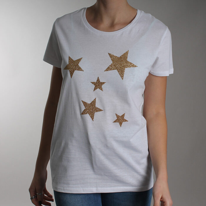 T-shirt Stelle Glitter