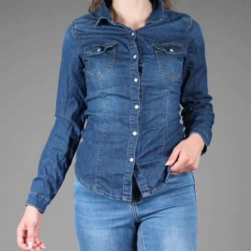 Camicia Jeans Slim Vaso