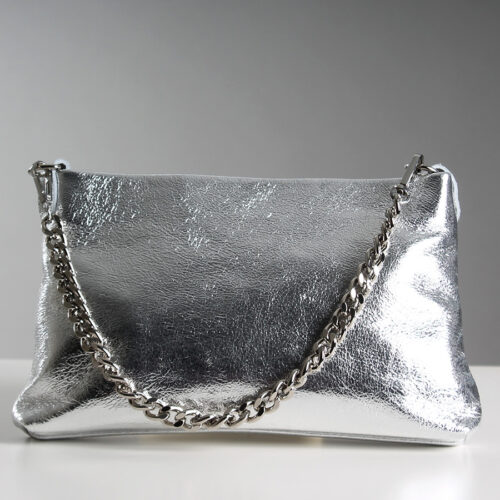 Pochette Cri argento