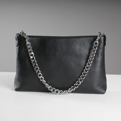 Pochette Cri argento