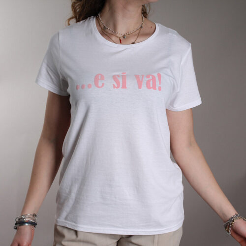T-shirt velluto e si va...