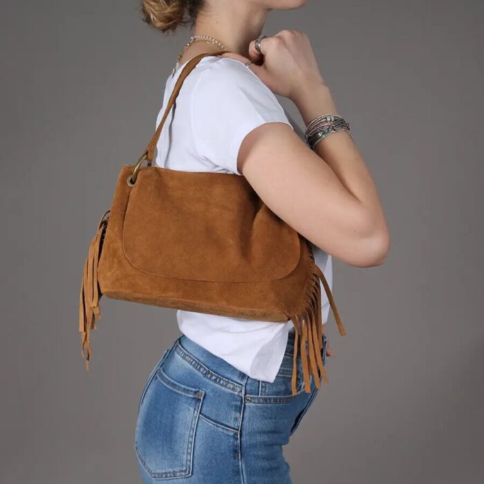 Borsa Eleonora Camoscio