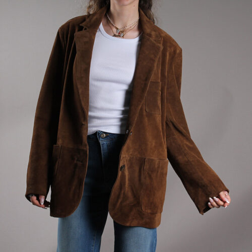 Blazer Gio camoscio