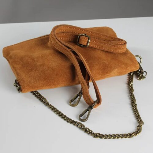 Pochette Olivia Camoscio